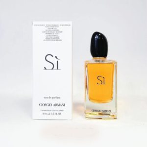 Original Tester Perfume Giorgio Armani Si Eau De Parfume